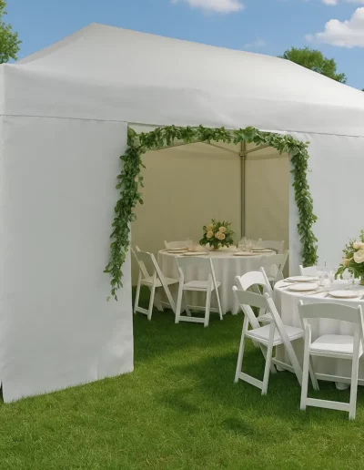 Garden party sous le barnum